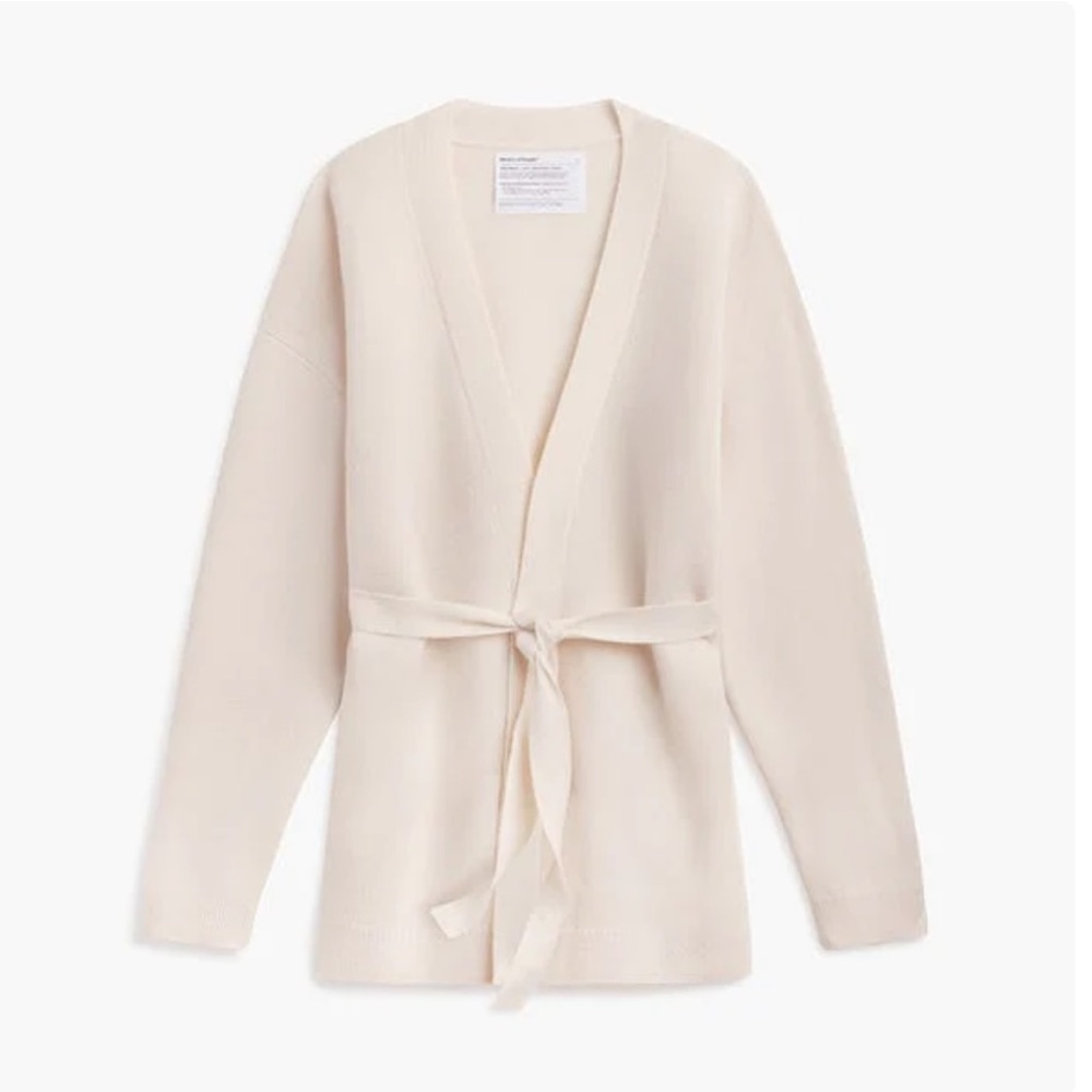 Women's Atlas Merino Belted Cardigan - Picture 4 of 6